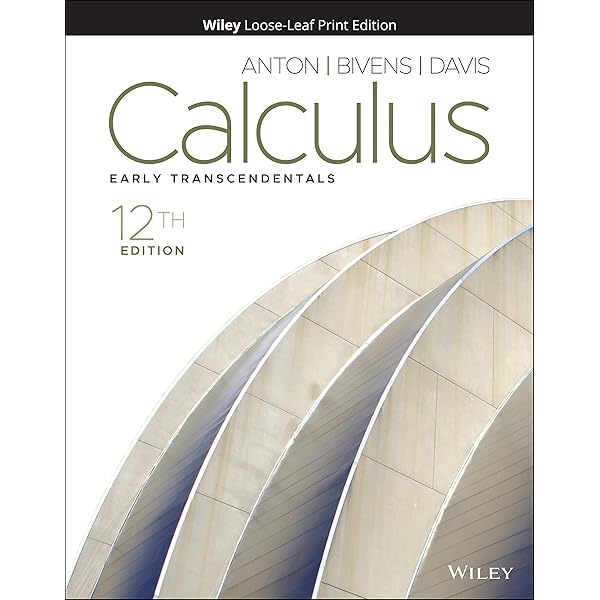 Calculus: Early Transcendental Single Variable: Anton